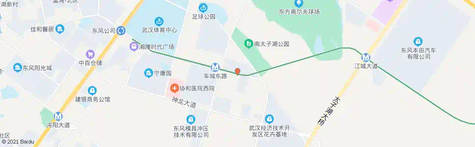 武汉车城北路海尔工业园_公交站地图_武汉公交_妙搜公交查询2024