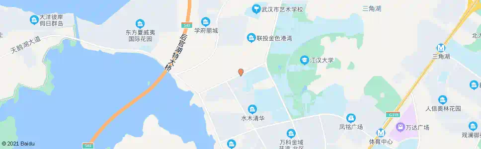 武汉碧湖路博雅幼儿园_公交站地图_武汉公交_妙搜公交查询2024