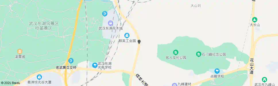 武汉青王路石门峰西门_公交站地图_武汉公交_妙搜公交查询2024