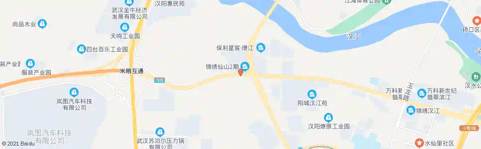 武汉琴台大道何家湾_公交站地图_武汉公交_妙搜公交查询2024