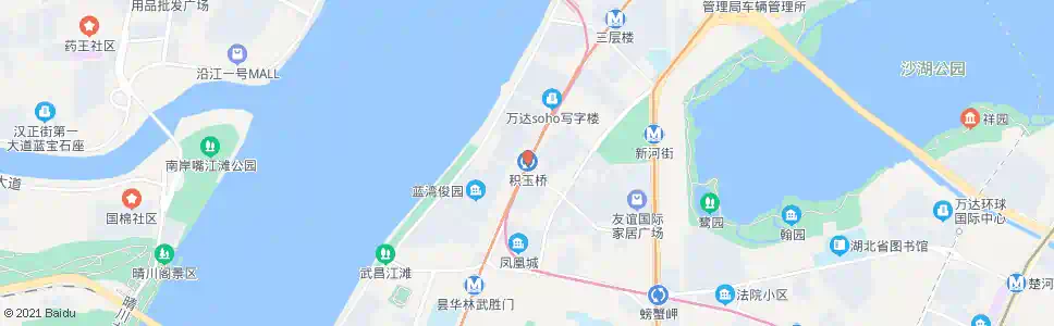 武汉积玉桥站_公交站地图_武汉公交_妙搜公交查询2024