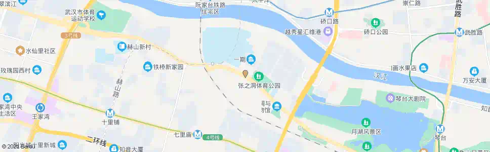 武汉琴台大道中央公园_公交站地图_武汉公交_妙搜公交查询2024