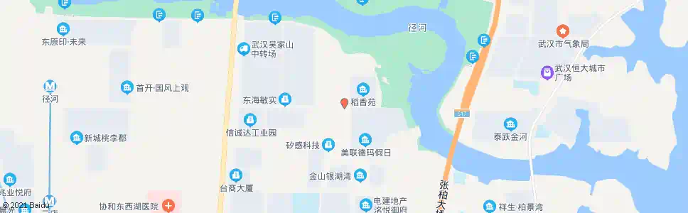 武汉金北二路黄狮海东路_公交站地图_武汉公交_妙搜公交查询2024