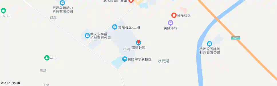 武汉灵凤路蒲潭社区_公交站地图_武汉公交_妙搜公交查询2024