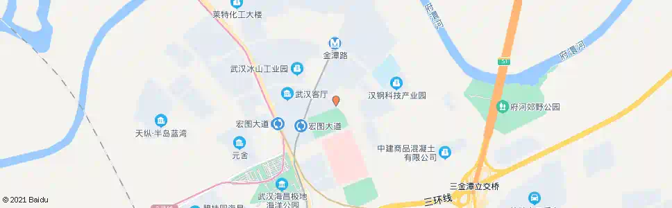 武汉银潭路德利彩印_公交站地图_武汉公交_妙搜公交查询2024