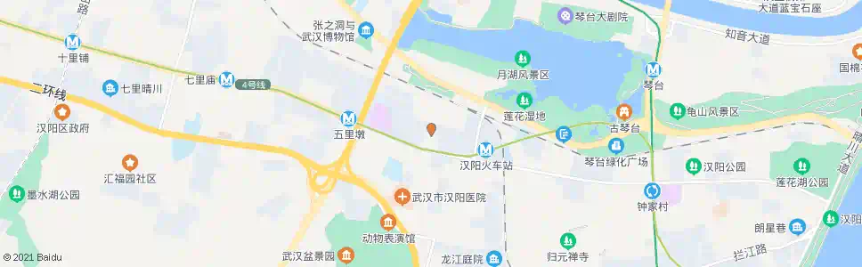 武汉汉阳大道琴台颖园_公交站地图_武汉公交_妙搜公交查询2024