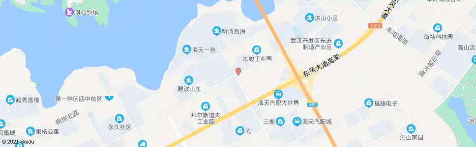 武汉后官湖大道枫树一路_公交站地图_武汉公交_妙搜公交查询2024