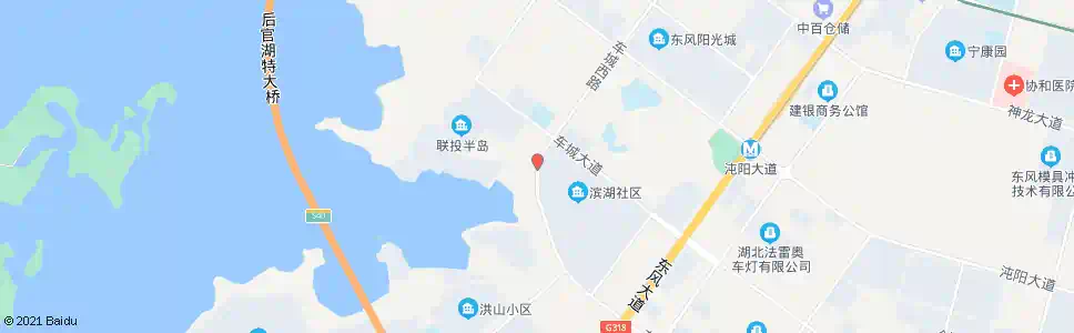 武汉车城路车城西路_公交站地图_武汉公交_妙搜公交查询2024