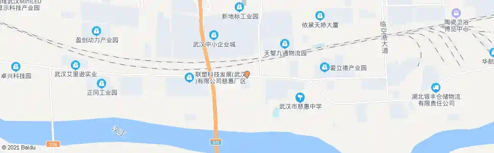 武汉惠安大道九通路西_公交站地图_武汉公交_妙搜公交查询2024