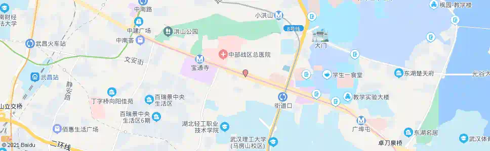 武汉武珞路中南路口_公交站地图_武汉公交_妙搜公交查询2024