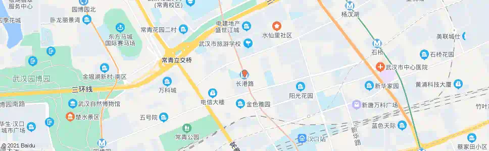 武汉长港路地铁长港路站_公交站地图_武汉公交_妙搜公交查询2024