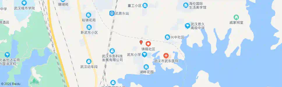 武汉武东中路武东新区_公交站地图_武汉公交_妙搜公交查询2024