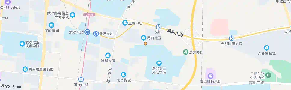 武汉高新大道教育中路_公交站地图_武汉公交_妙搜公交查询2024