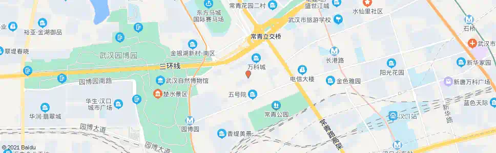 武汉江兴路发展二路口_公交站地图_武汉公交_妙搜公交查询2024