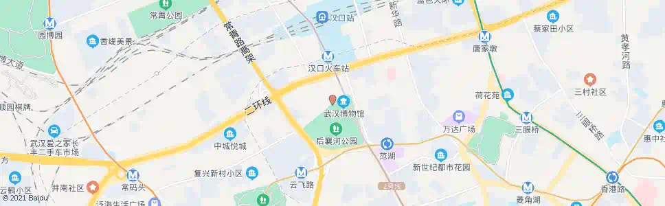 武汉后向河北路_公交站地图_武汉公交_妙搜公交查询2024