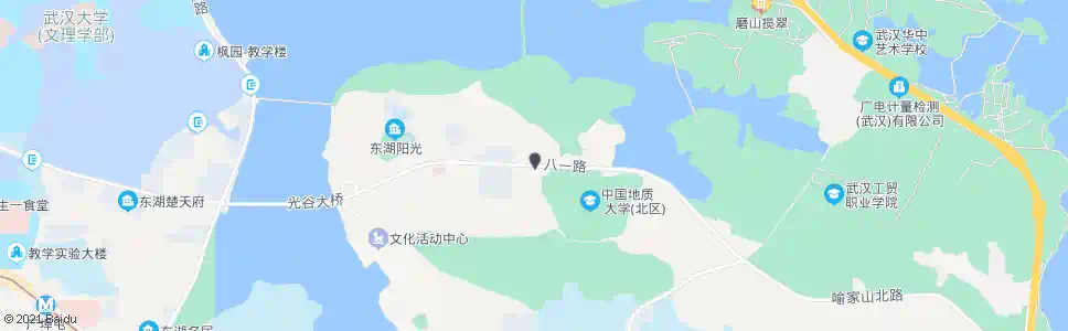 武汉八一路沙湾村_公交站地图_武汉公交_妙搜公交查询2024