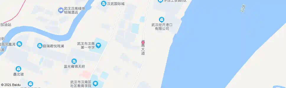 武汉汉南大道消防大队_公交站地图_武汉公交_妙搜公交查询2024