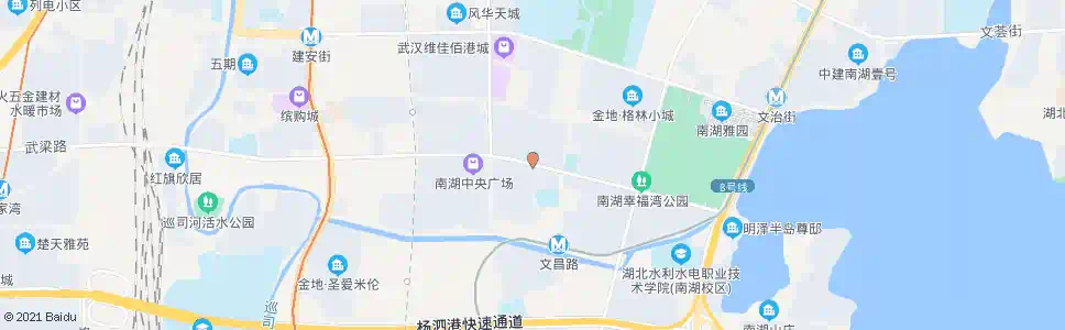 武汉文馨街丁字桥南路_公交站地图_武汉公交_妙搜公交查询2024