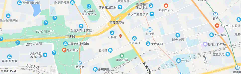 武汉江兴路常青路口_公交站地图_武汉公交_妙搜公交查询2024