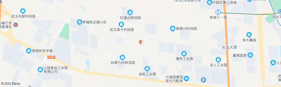 武汉东吴大道新城十六路_公交站地图_武汉公交_妙搜公交查询2024