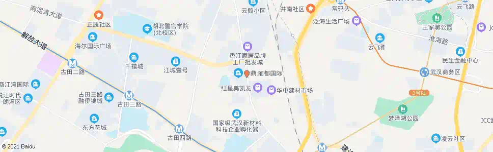 武汉汉西三路古田小路_公交站地图_武汉公交_妙搜公交查询2024