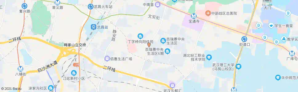 武汉丁字桥路涂家岭_公交站地图_武汉公交_妙搜公交查询2024