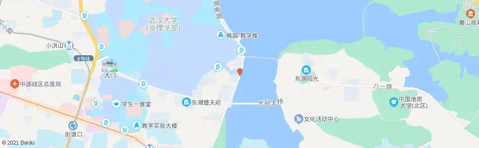 武汉卓刀泉北路风光村_公交站地图_武汉公交_妙搜公交查询2024