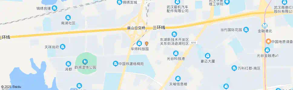 武汉华师园一路华师园路_公交站地图_武汉公交_妙搜公交查询2024