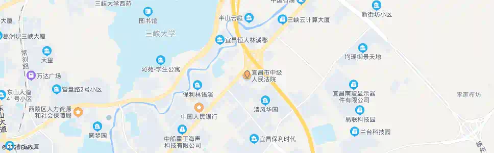 宜昌法院_公交站地图_宜昌公交_妙搜公交查询2024