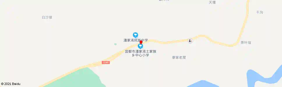 宜昌招呼站(潘家湾土家族乡中心小学)_公交站地图_宜昌公交_妙搜公交查询2024