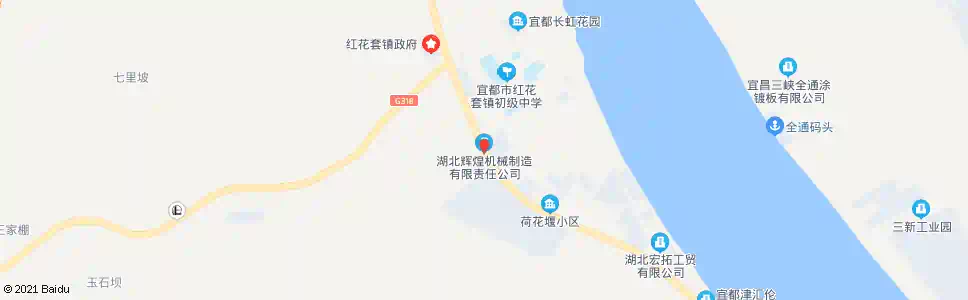 宜昌招呼站(湖北辉煌机械制造公司)_公交站地图_宜昌公交_妙搜公交查询2024