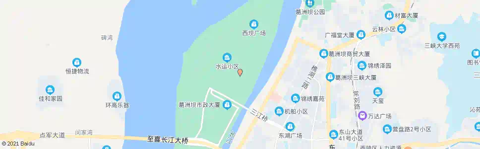 宜昌西坝转盘2_公交站地图_宜昌公交_妙搜公交查询2024