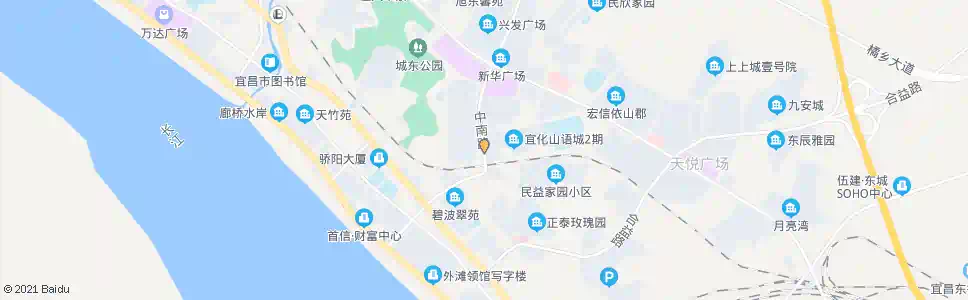 宜昌中南铁路桥_公交站地图_宜昌公交_妙搜公交查询2024