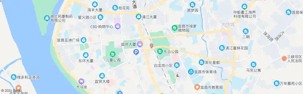 宜昌西陵山_公交站地图_宜昌公交_妙搜公交查询2024