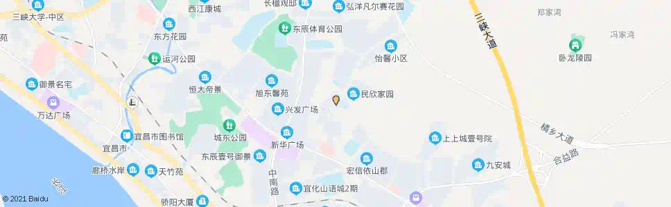 宜昌松林路_公交站地图_宜昌公交_妙搜公交查询2024