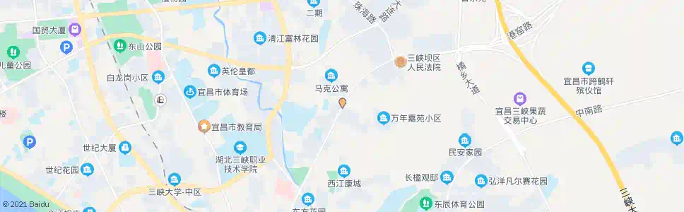 宜昌金东山市场_公交站地图_宜昌公交_妙搜公交查询2024