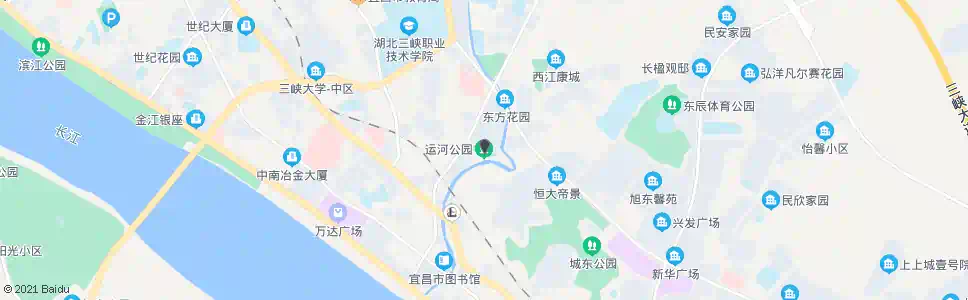 宜昌运河公园_公交站地图_宜昌公交_妙搜公交查询2024