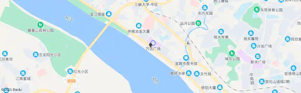 宜昌万达广场_公交站地图_宜昌公交_妙搜公交查询2024