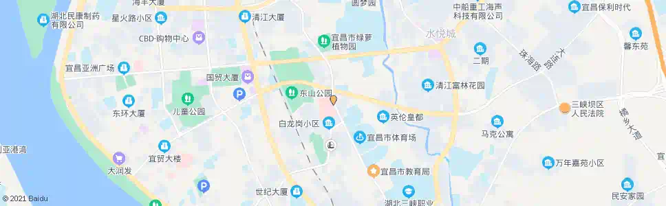 宜昌肿瘤医院_公交站地图_宜昌公交_妙搜公交查询2024