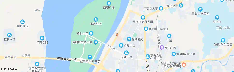 宜昌葛洲坝中心医院_公交站地图_宜昌公交_妙搜公交查询2024