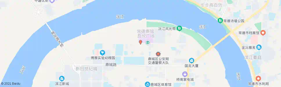 常德鼎城区政府_公交站地图_常德公交_妙搜公交查询2024