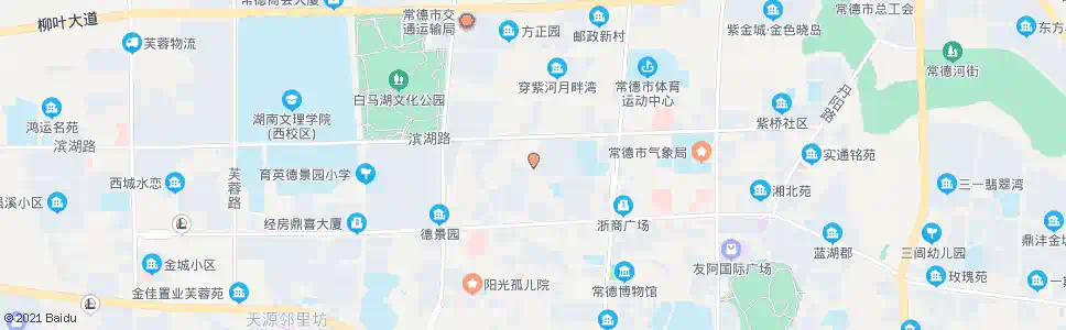 常德西园小区_公交站地图_常德公交_妙搜公交查询2024