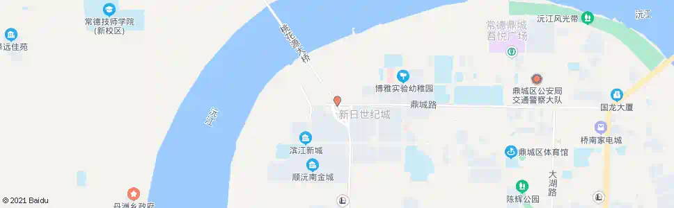 常德桃花源大桥(南)_公交站地图_常德公交_妙搜公交查询2024