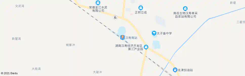 常德南站_公交站地图_常德公交_妙搜公交查询2024