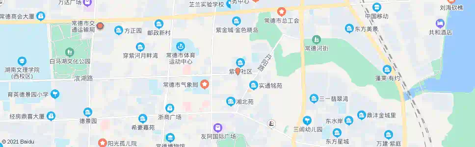 常德紫桥小区_公交站地图_常德公交_妙搜公交查询2024