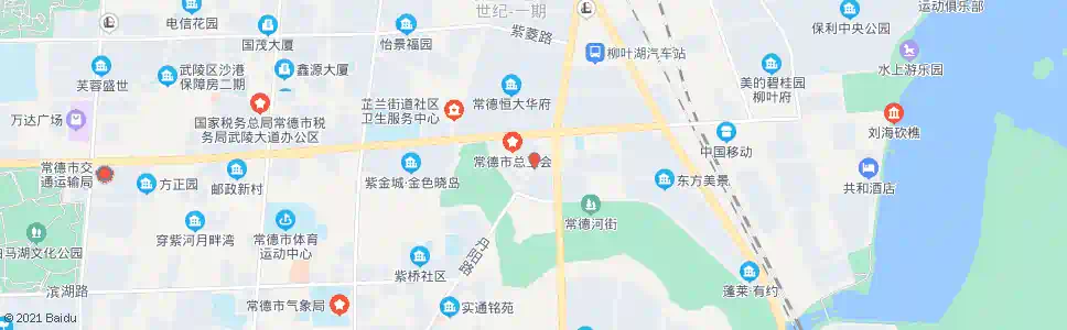 常德七里桥_公交站地图_常德公交_妙搜公交查询2024