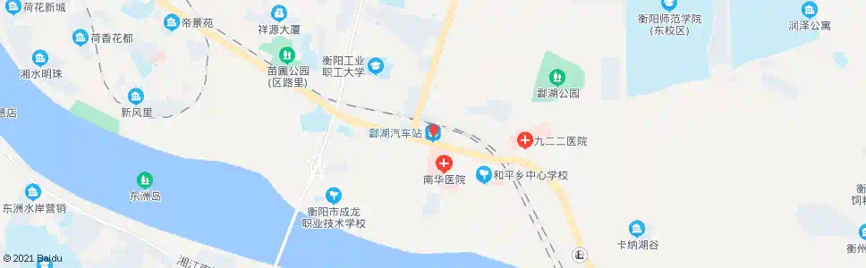 衡阳酃湖车站_公交站地图_衡阳公交_妙搜公交查询2024