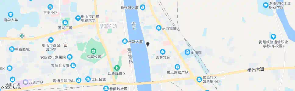 衡阳杨家花园_公交站地图_衡阳公交_妙搜公交查询2024