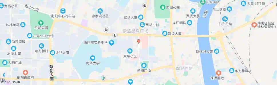 衡阳附一医院西门_公交站地图_衡阳公交_妙搜公交查询2024