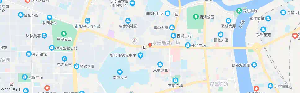 衡阳蒸湘消防队_公交站地图_衡阳公交_妙搜公交查询2024